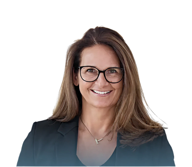 Portrait von Verena Faden mit einem sympathischen Lächeln.